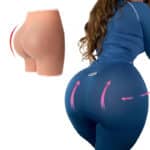 Wholesale Realistic Silicone Butt and Hip Shaper Padded Panties Big Fake Bum Buttock Pads for Women