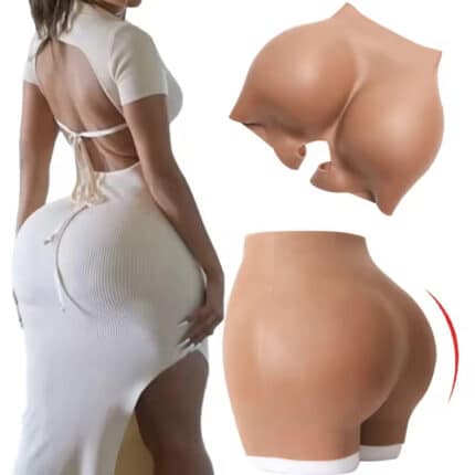 Silicone Breast & Butt Enhancer | Fake Vagina Panties with Hip Pads & Big Ass Shapewear