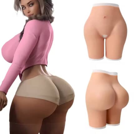 Personalized Silicone Bum Bum Panty | Fake Vagina Hip & Butt Shaper for Transgender Crossdresser