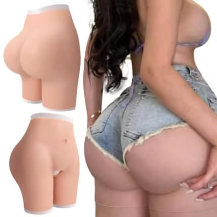 Silicone Buttocks Shaper | Big Hips & Butt Enhancer Firm Control Panties for Sexy Curves Women