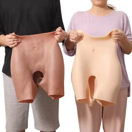 XXXL Tummy Slimming Butt & Hip Enhancing Pants for Women | 2026 Plus Size Silicone Shapewear