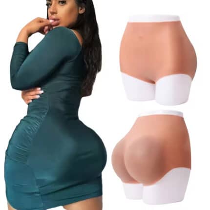 Wholesale Plus Size Silicone Butt Lifter Shaper High Waist Tummy Control BBL Panties