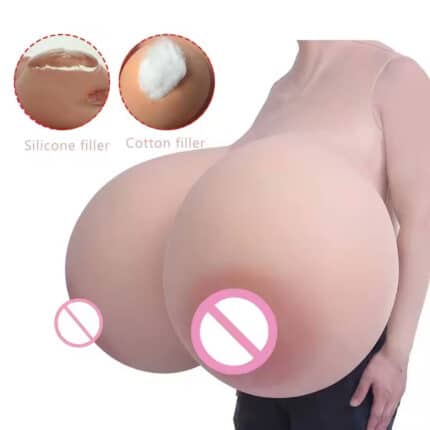 Discount Offer Man-to-Woman Giant Tits Big Silicone Boobs Lifelike Breast Form Crossdresser Drag Queen Cosplay
