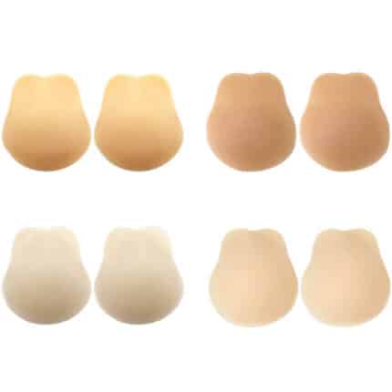 High Quality Push-Up Strapless Self-Adhesive Silicone Bra Rabbit Invisible Lift Bra for Women
