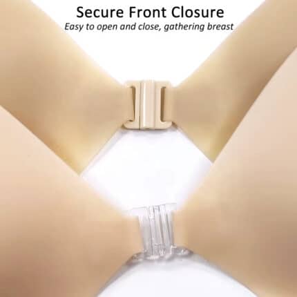 Custom Invisible Silicone Bra Sticky Strapless Matte Push-Up Solid Silicone Adhesive Bra for Women