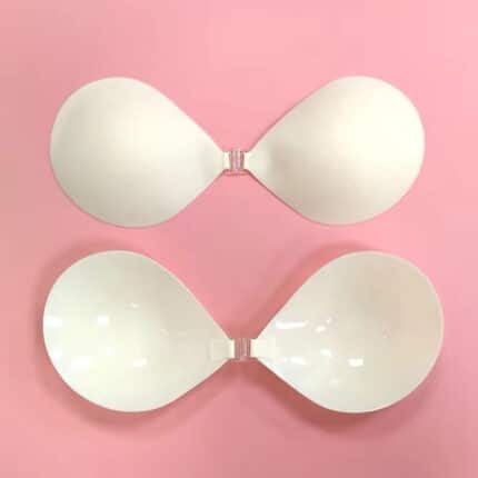 New Arrival Sticky Bra Lightweight Sticky Bra Cups Reusable Strapless Invisible Bras for Women