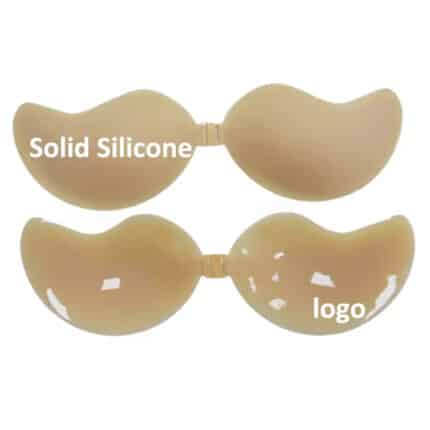 High Quality Reusable Ultra-Thin Mango Bra Strapless Backless Stick-On Matte Cup Push-Up Invisible Silicone