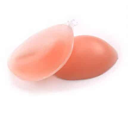 Newest Nude Strapless Push-Up Silicone Invisible Bra Reusable Backless Adhesive Bra for Women