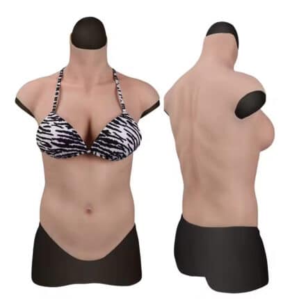 Quality Certification False Boobs Plate Realistic Breast Forms Plump Chest for Crossdressing Shemale & Transgender