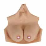 High Quality Floating Point Artificial Tits Realistic Silicone Breast Form Sexy Boobs Crossdresser Sissy Transgender Halloween Party