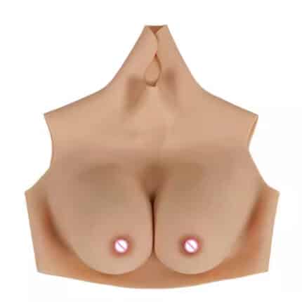 High Quality Floating Point Artificial Tits Realistic Silicone Breast Form Sexy Boobs Crossdresser Sissy Transgender Halloween Party