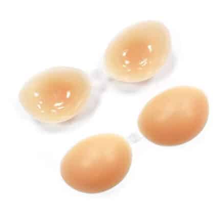 High Quality Seamless Fashion Nude Silicone Bra Strapless Invisible Push-Up Adhesive Bra for Women