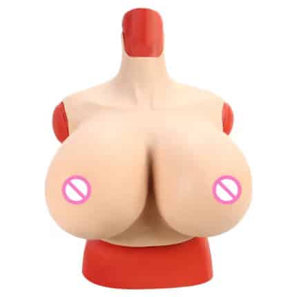 High Quality Cup Huge Tits Sexy Boobs Silicone Breast Forms Fake Chest Crossdresser Sissy Transgender