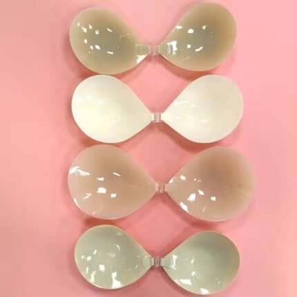 New Arrival Silicon Bra Washable Backless Silicone Bra Reusable Strapless Push-Up Invisible Bra