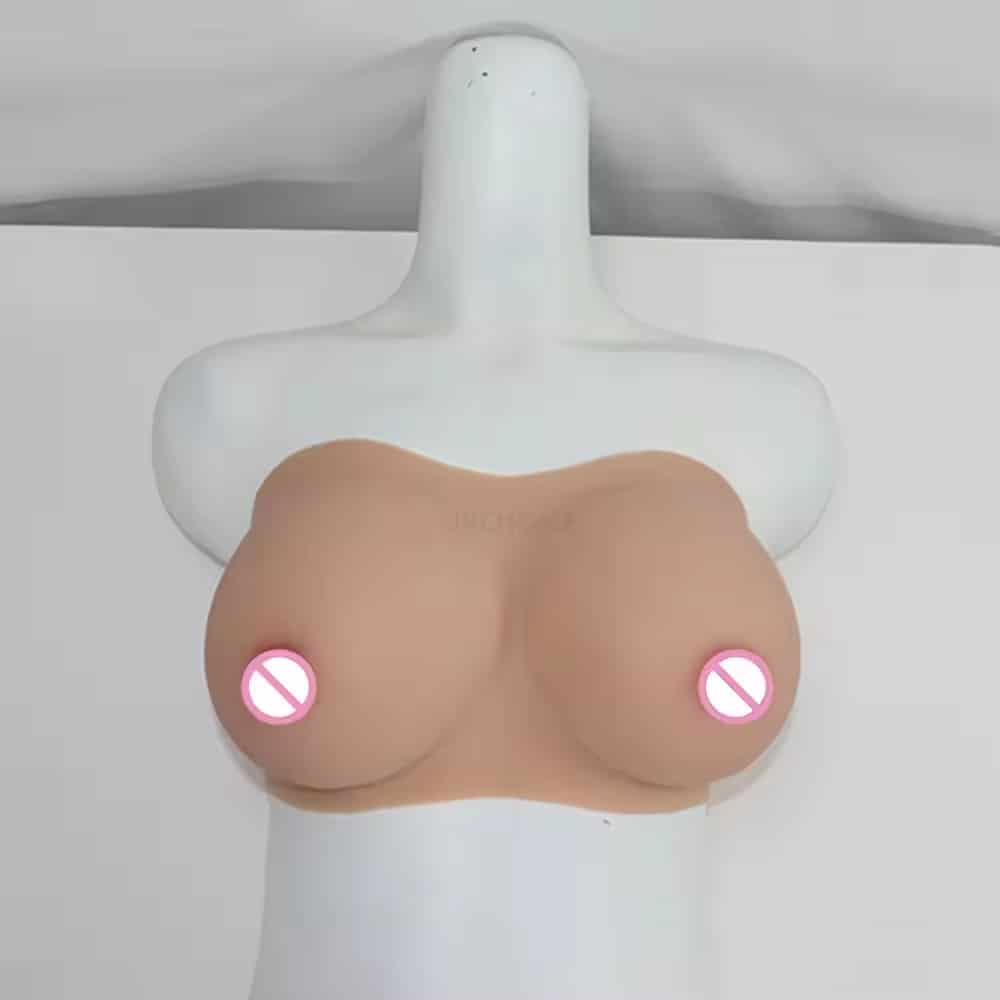 where-to-buy-Silicone Boobs Bra-from-china-supplier (1) Silicone Boobs Bra Postoperative Prosthetic Breast Form Cosplay Enhancer Crossdresser
