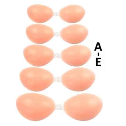 New Arrival Strapless Liquid Silicone Bra Invisible Push-Up Reusable Silicone Bra for Women