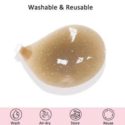 Factory Price Front Closure Silicone Bra Push-Up Adhesive Backless Invisible Strapless Silicone Bra