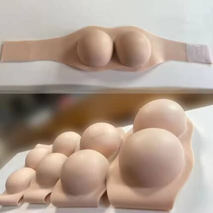 New Realistic Drag Queen Fetish Silicone Chest Breast Man-to-Woman Cosplay B–E Cup Artificial Boobs