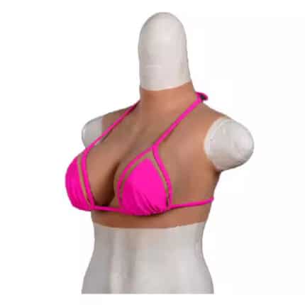 Quality Certification Sexy Silicone Fake Boobs C Cup Breastplate for Crossdresser & Sissy Transgender