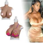 High Quality S Cup Large Silicone Fake Breasts Artificial Boobs for Crossdresser & Drag Queen