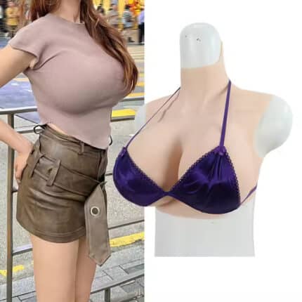 High Quality Silicone G Cup Breast Form Realistic Artificial Boobs for Crossdresser Transgender Drag Queen