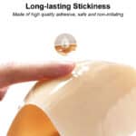 High Quality Silicone Nipple Bra Rabbit Ears Adhesive Push-Up Invisible Strapless Backless Bra