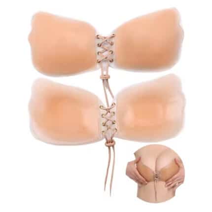 High Quality Silicone Bra With String Sticky Silicone Bra Lift Reusable Silicone Bra Cup Invisible Push-Up