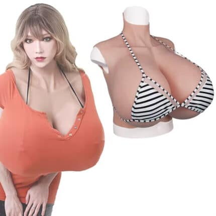 New Big Tits Cosplay Super Silicone Boobs for Male-to-Female Trans Z Cup Breast Forms