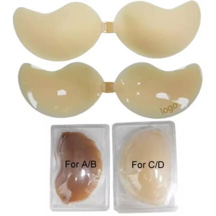 High Quality Ultra-Thin Women Bra Washable Adhesive Push-Up Mango Strapless Invisible Matte Silicone