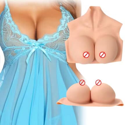 6-Color Silicone Breast Forms