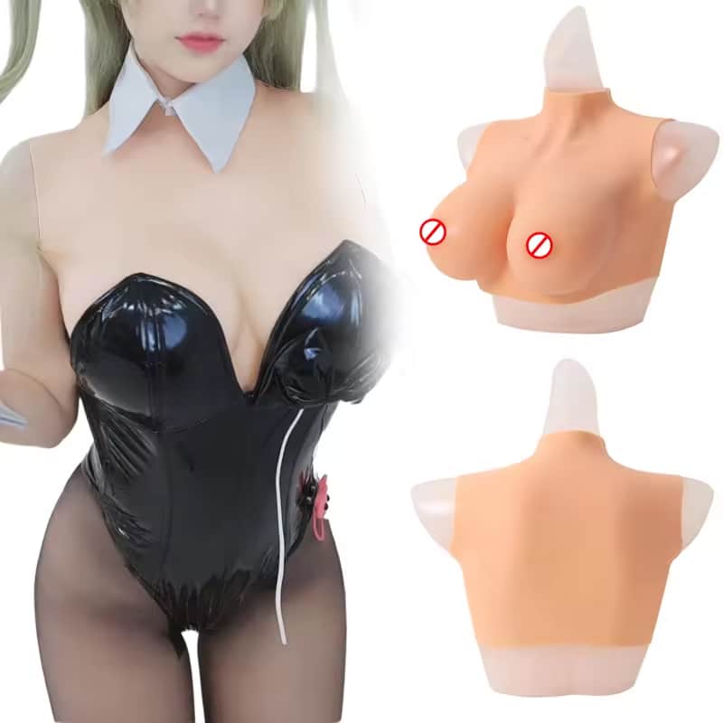where-to-buy-breast-form-from-china-supplier (1) Coser Silicone Breast Form High Collar