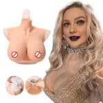 High Neck Silicone Breastplate