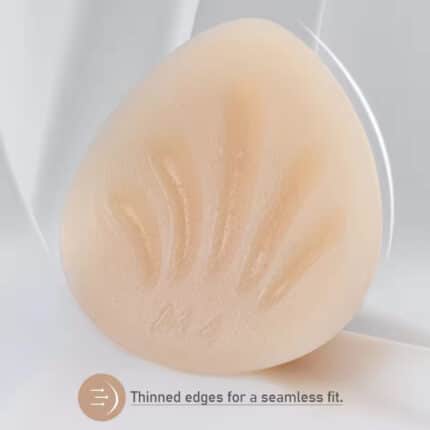 Full Hole Lightweight Latex Silicone Breast