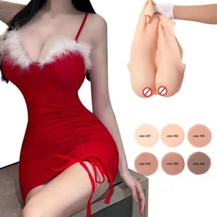 Silicone Filled Transgender Fake Boobs