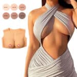 Big 100% Silicone Round Breast Forms