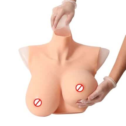 Plus Size Half Body Silicone Breast Forms