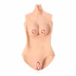 Queen Silicone Breast Bodysuit