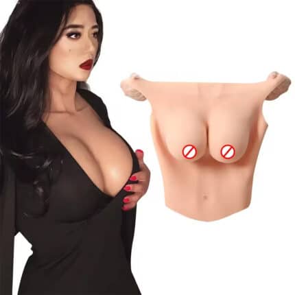 Half Body Silicone Breast Forms