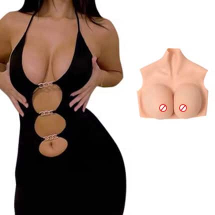 Newest Realistic Silicone Breastplate