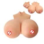 Inflatable ZZ Cup Silicone Breast Forms